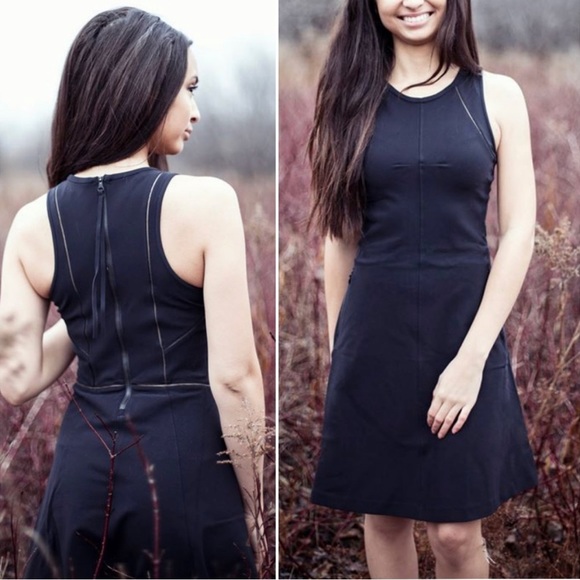 Lululemon & Go 'Til Dawn Dress, Black - Picture 1 of 9